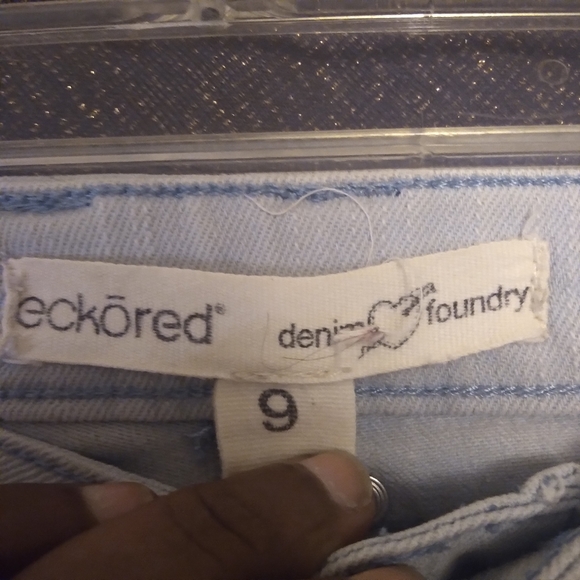 Vintage 90's Ecko Flared Jeans Size 29 - Picture 9 of 16